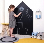 Самоклеящаяся пленка для рисования мелом (с набором разноцветных мелков)